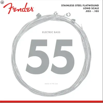 Juego de Cuerdas Planas para Bajo Fender 9050 Medium