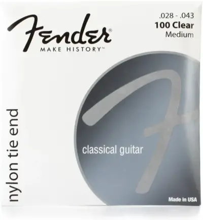 Juego de Cuerdas para Guitarra Clásica Nylon Clear