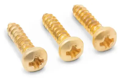 Tornillos dorados para cubierta del alma de Taylor