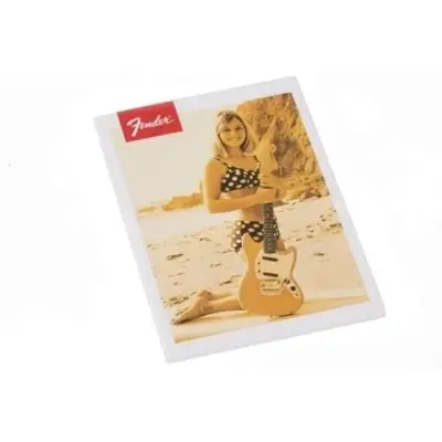 Imán de mujer en bikini Fender