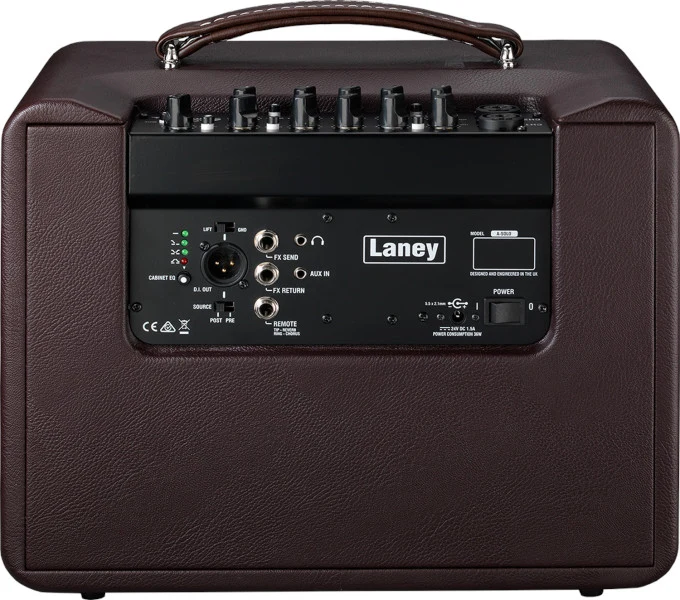 Amplificador Laney para guitarra electroacústica de 8" 60W - Imagen 3