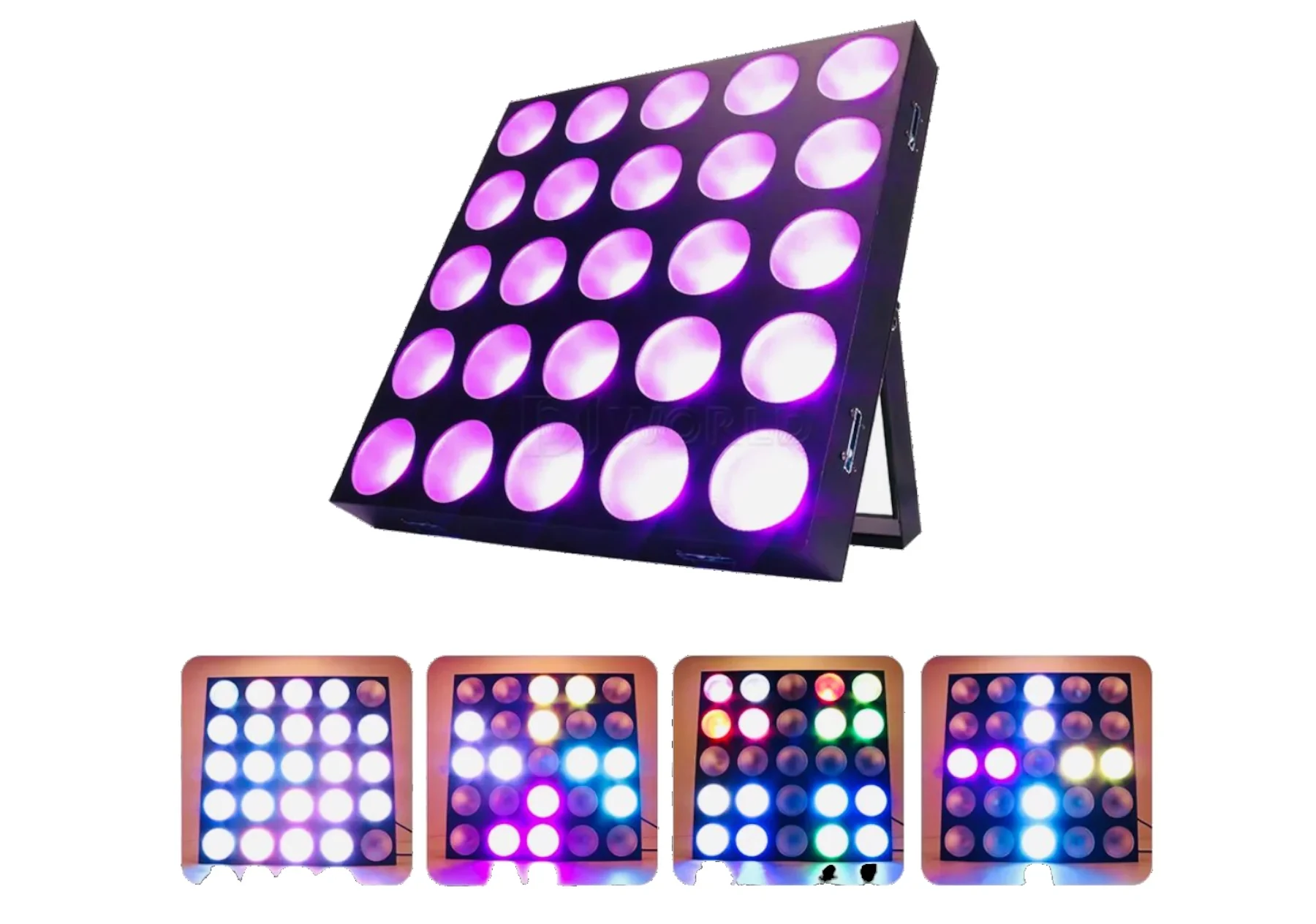 Kit de 5 Módulos Matrix LED RGB DMX ABLITE CAS-MA5X25