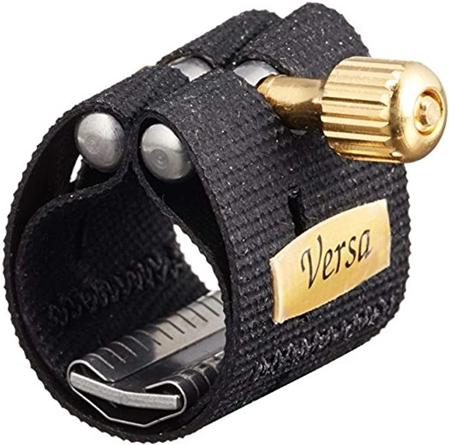 Abrazadera con cubreboquilla para saxofón soprano Rovner SVRSM