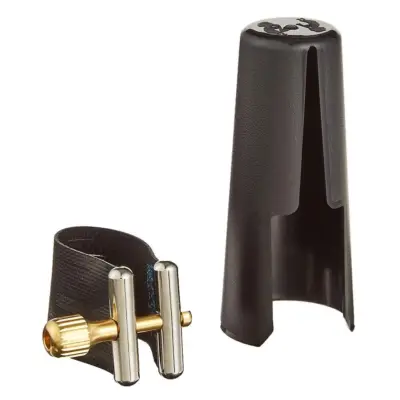 Abrazadera con cubreboquilla para saxofón tenor Rovner SS2R