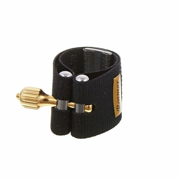 Abrazadera con cubreboquilla para saxofón tenor Rovner SVRTM