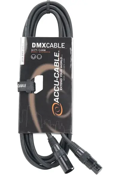 Cable para Iluminación DMX 3.04 m