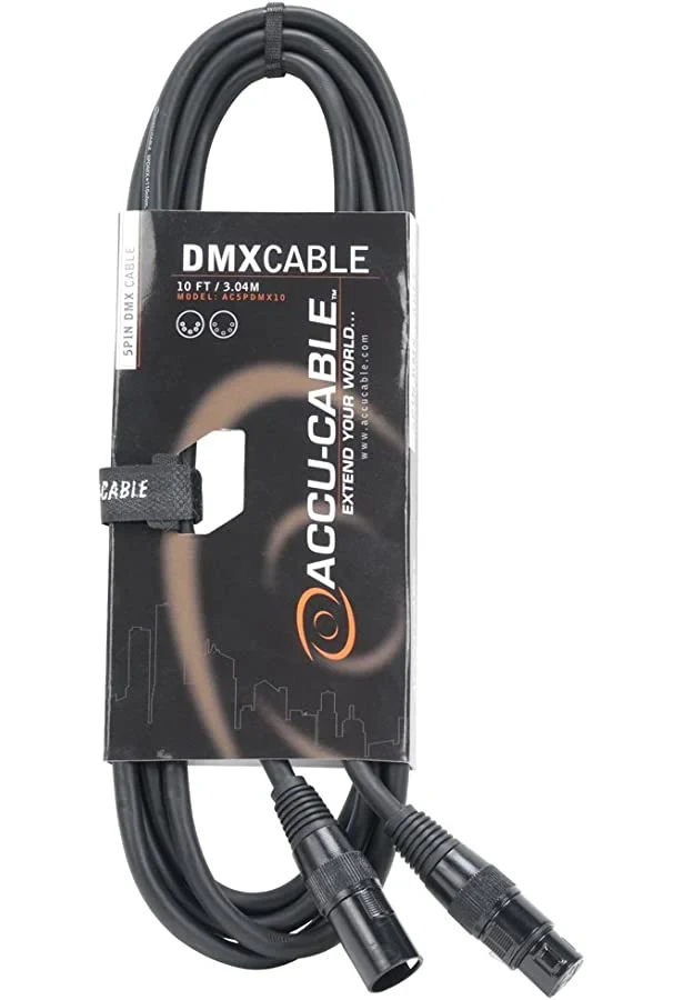 Cable para Iluminación DMX 3.04 m
