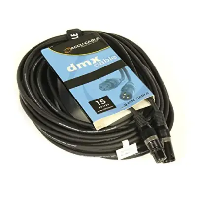 Cable DMX para Iluminación 15.2 m
