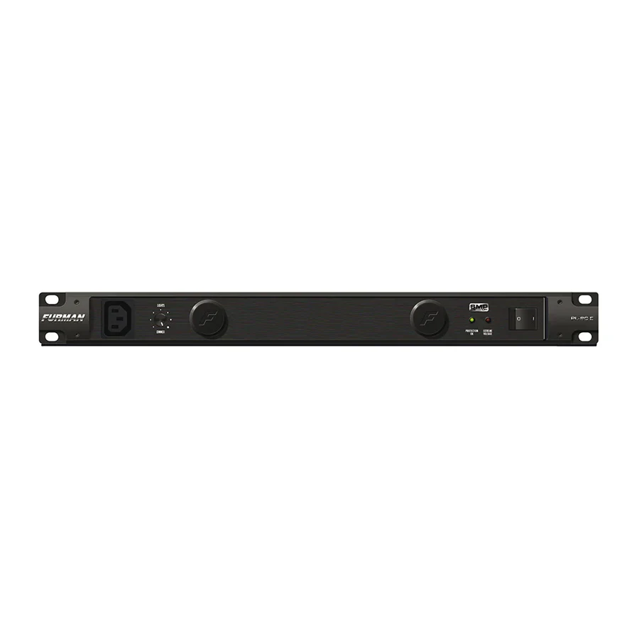 Acondicionador de Energía Furman PL-8C con 8 Entradas