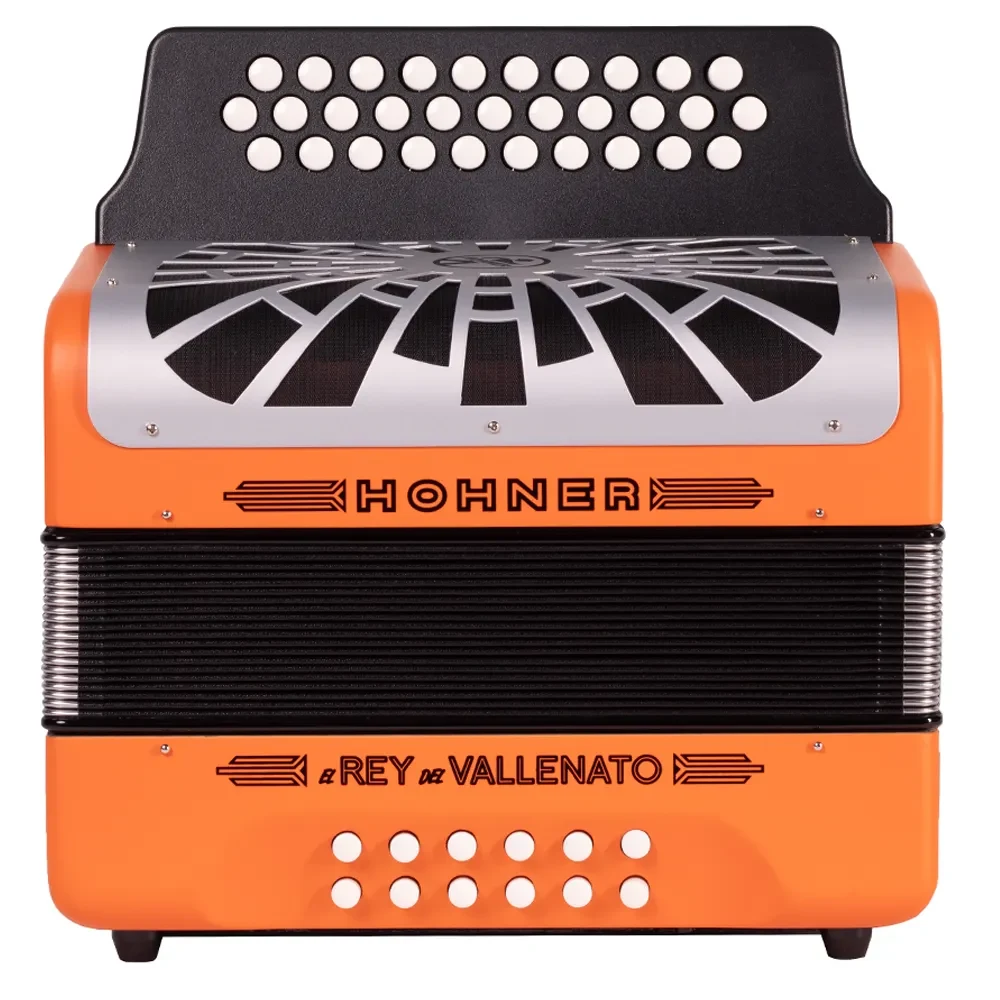 Acordeón Diatónico Hohner Rey del Vallenato en Sib