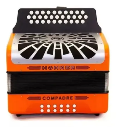 Acordeón Hohner Compadre Fa-Sib-Mib con Funda