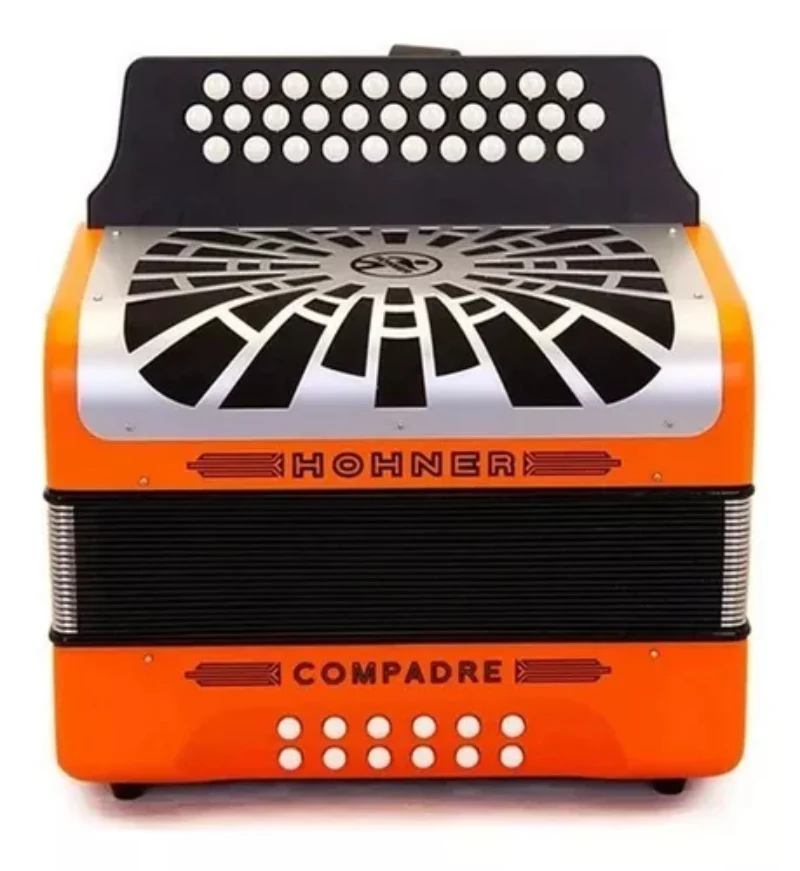 Acordeón Hohner Compadre Fa-Sib-Mib con Funda