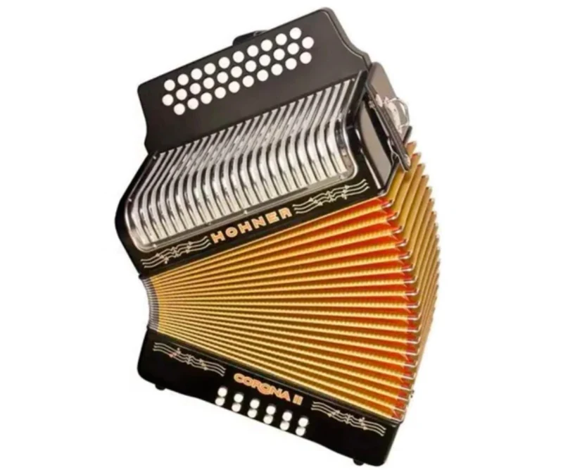 Acordeón Hohner Corona II Fa-Sib-Mib - Imagen 2