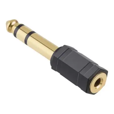 Adaptador Steren de Jack 6.3 mm a Plug 3.5 mm