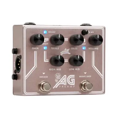 Pedal de Efectos Aguilar AG Pre Bass Chorus Rose Gold Edición Breast Cancer