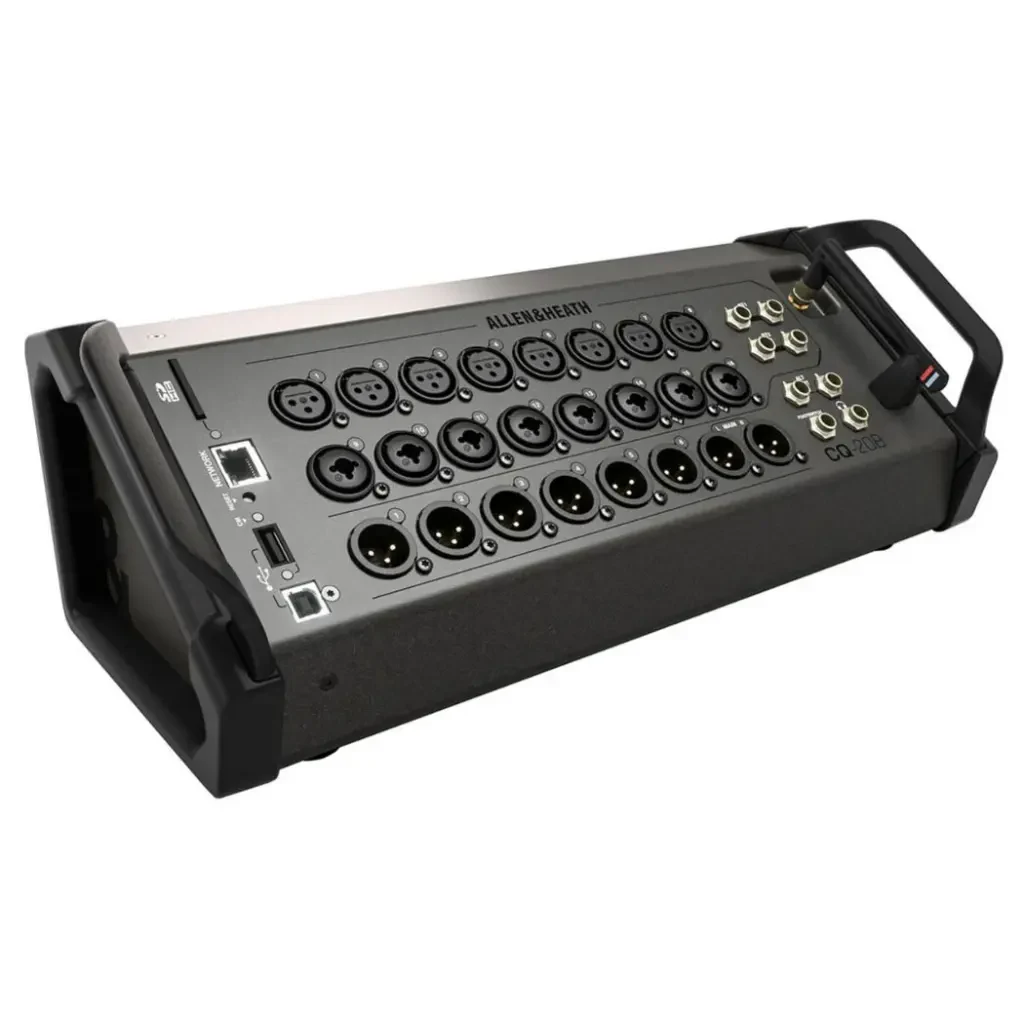 Allen & Heath CQ-20B: mezcladora digital de 20 canales con control remoto vía app, DSP avanzado y flujo de trabajo profesional. - Imagen 2