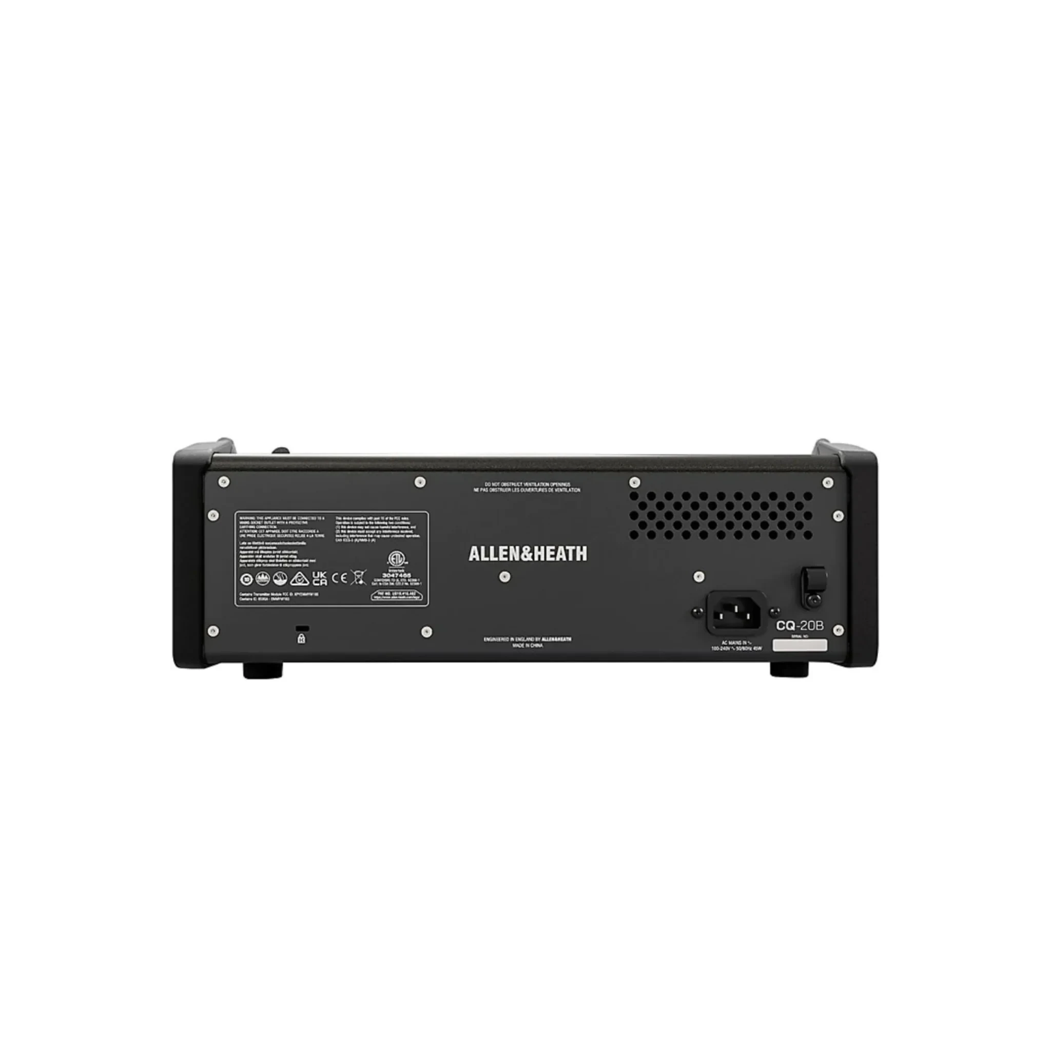Allen&Heath CQ-20B Mezcladora Digital de 20 Canales Con Wifi (Por Pedido) - Imagen 3