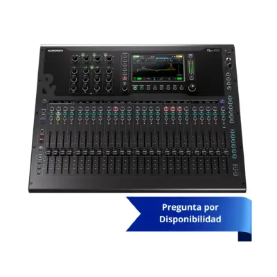 Allen & Heath Qu-6 Mezcladora Digital de 38 Canales 24 Salidas (Por Pedido)