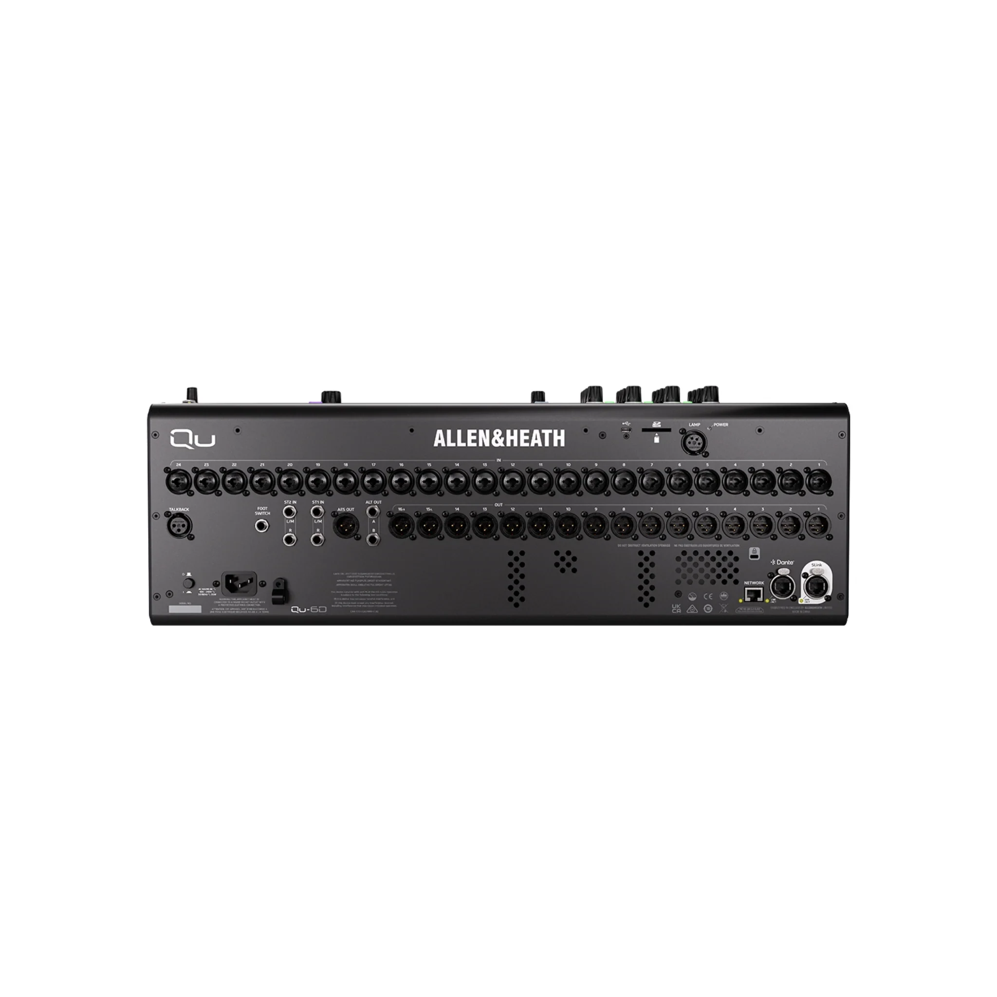 Allen & Heath Qu-6 Mezcladora Digital de 38 Canales 24 Salidas (Por Pedido) - Imagen 3