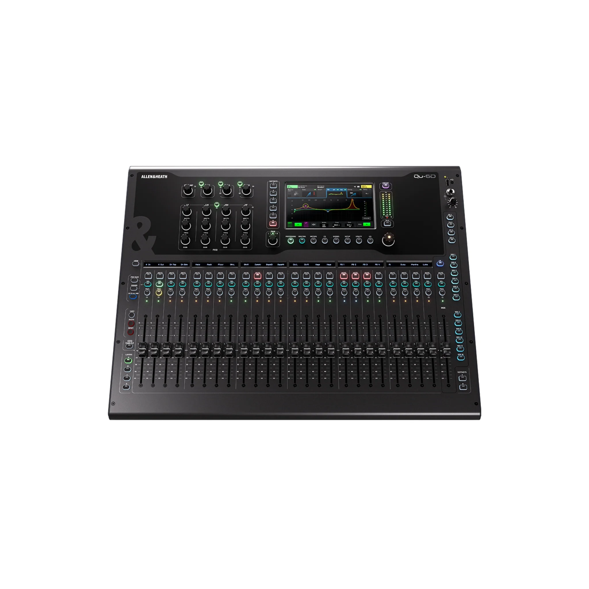 Allen & Heath Qu-6 Mezcladora Digital de 38 Canales 24 Salidas (Por Pedido) - Imagen 4