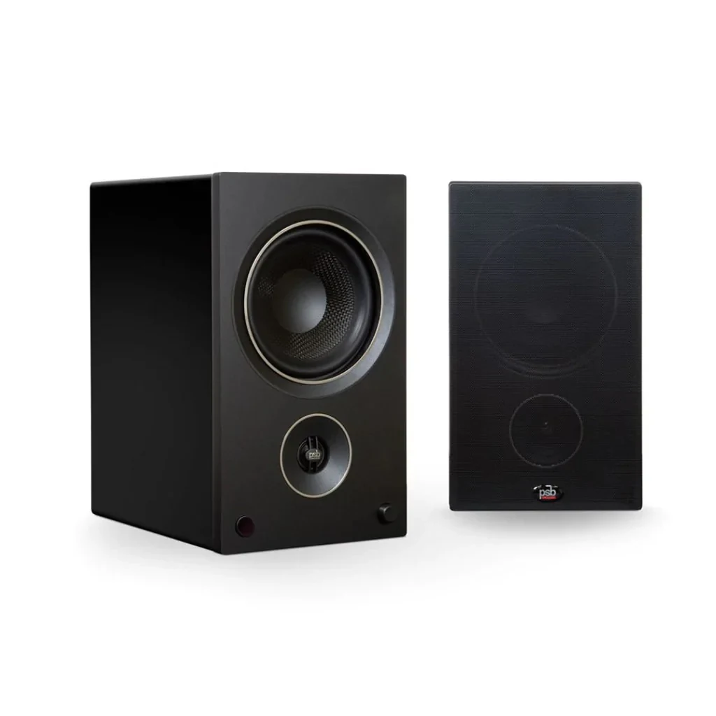 Altavoces de Estantería Alpha P5 (Negro)