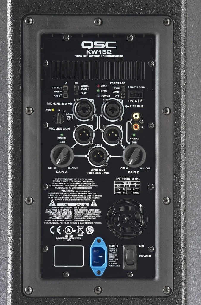 Altavoz Activo de 15" QSC KW152 - Imagen 3