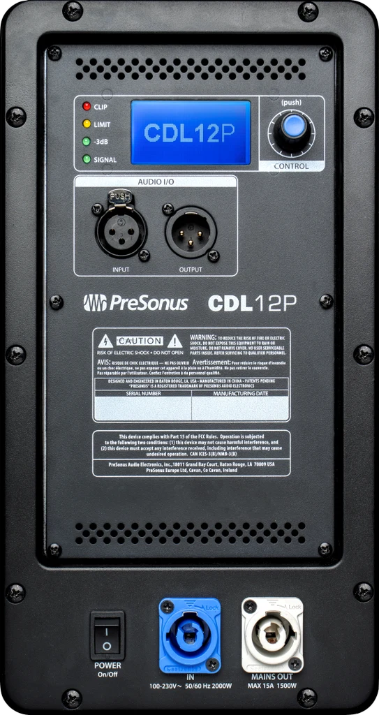 Altavoz Activo 8x12" Presonus CDL12P - Imagen 2
