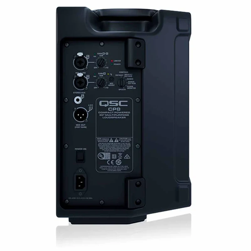 Altavoz Activo QSC CP8 de 8" 1000W - Imagen 3