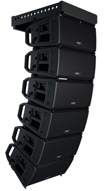 Altavoz Amplificado Lineal QSC LA108 de 8" 2 Vías 1300W - Imagen 4