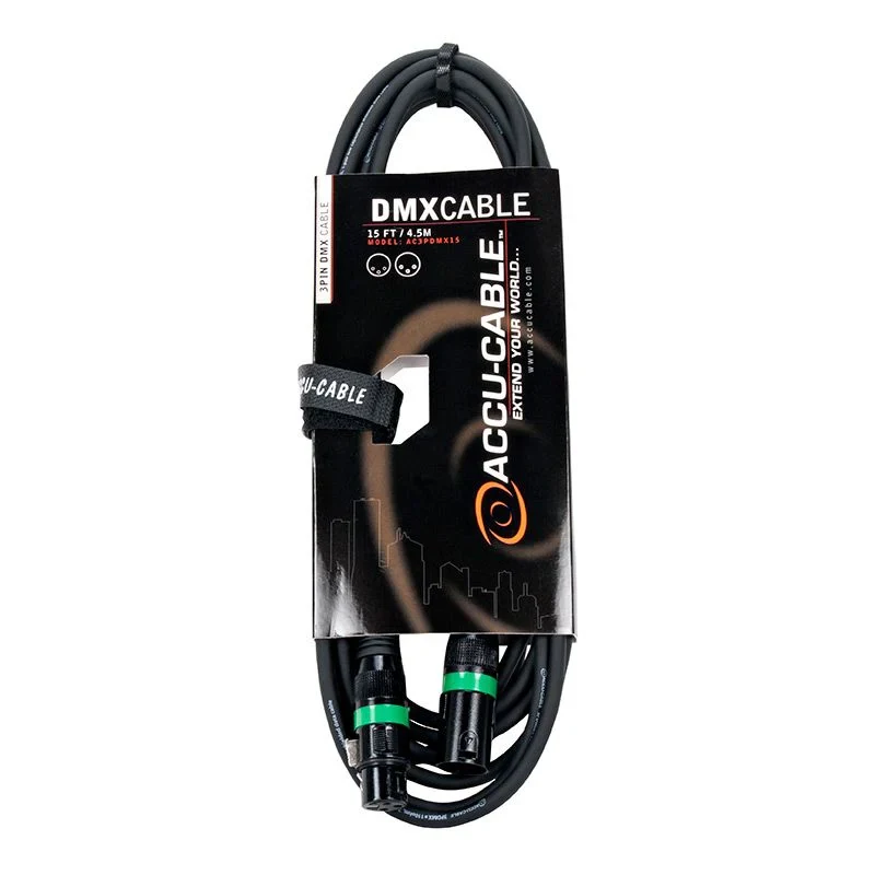 Cable DMX 4.5 metros 3 pines American DJ