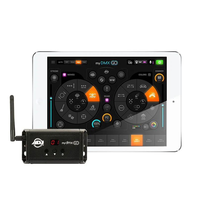 Controlador DMX American DJ MYD540 para Iluminación Inalámbrica