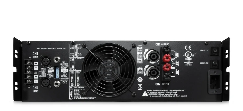 Amplificador analógico de potencia estéreo QSC RMX4050a - Imagen 2