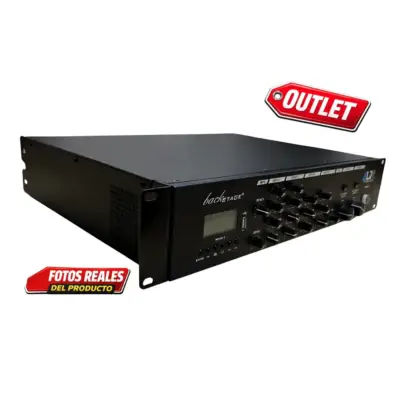 Amplificador BackStage 4LZ2 con Zonas Independientes, Bluetooth y MP3