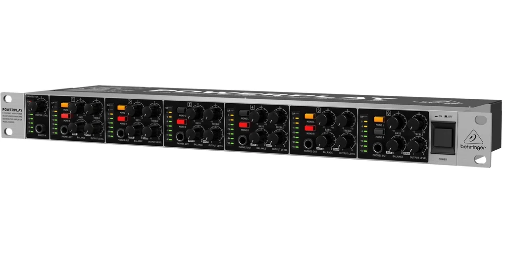Amplificador Behringer para Audífonos HA6000 - Imagen 2