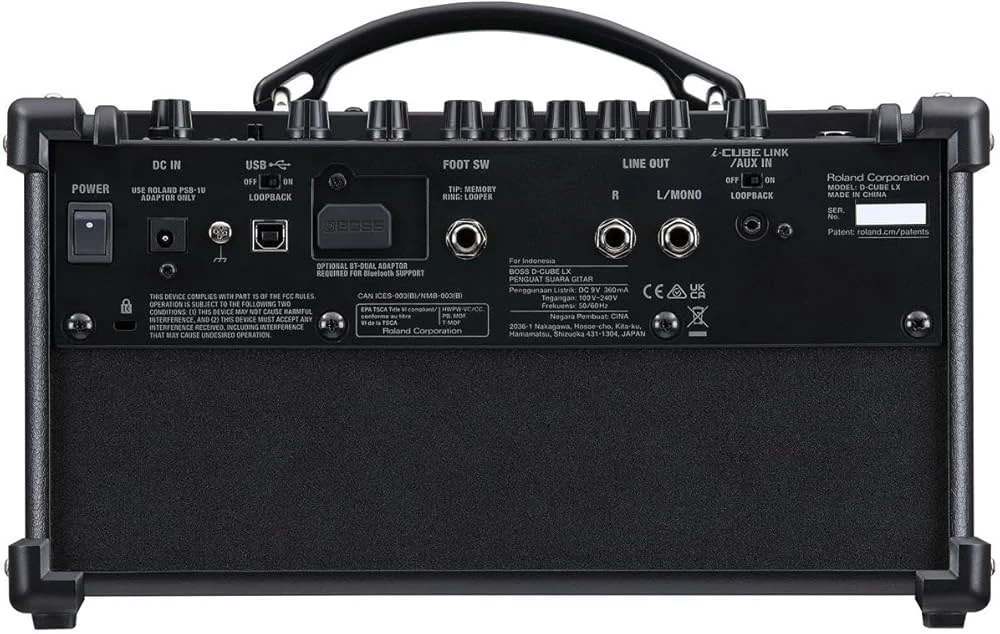 Amplificador BOSS Dual Cube LX 10W Portátil - Imagen 2