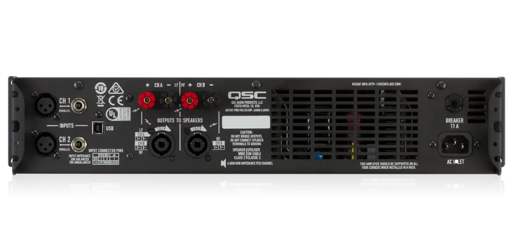Amplificador de Clase D 2 Canales DSP GXD-4 - Imagen 2