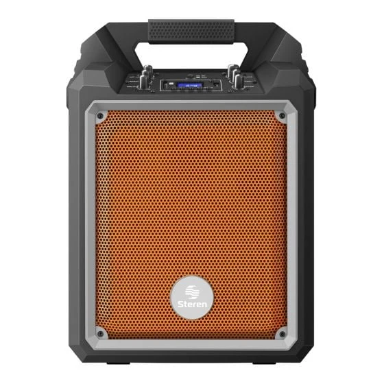 Amplificador Steren de 900 W PMPO Bluetooth con Batería Recargable AMP-025BT