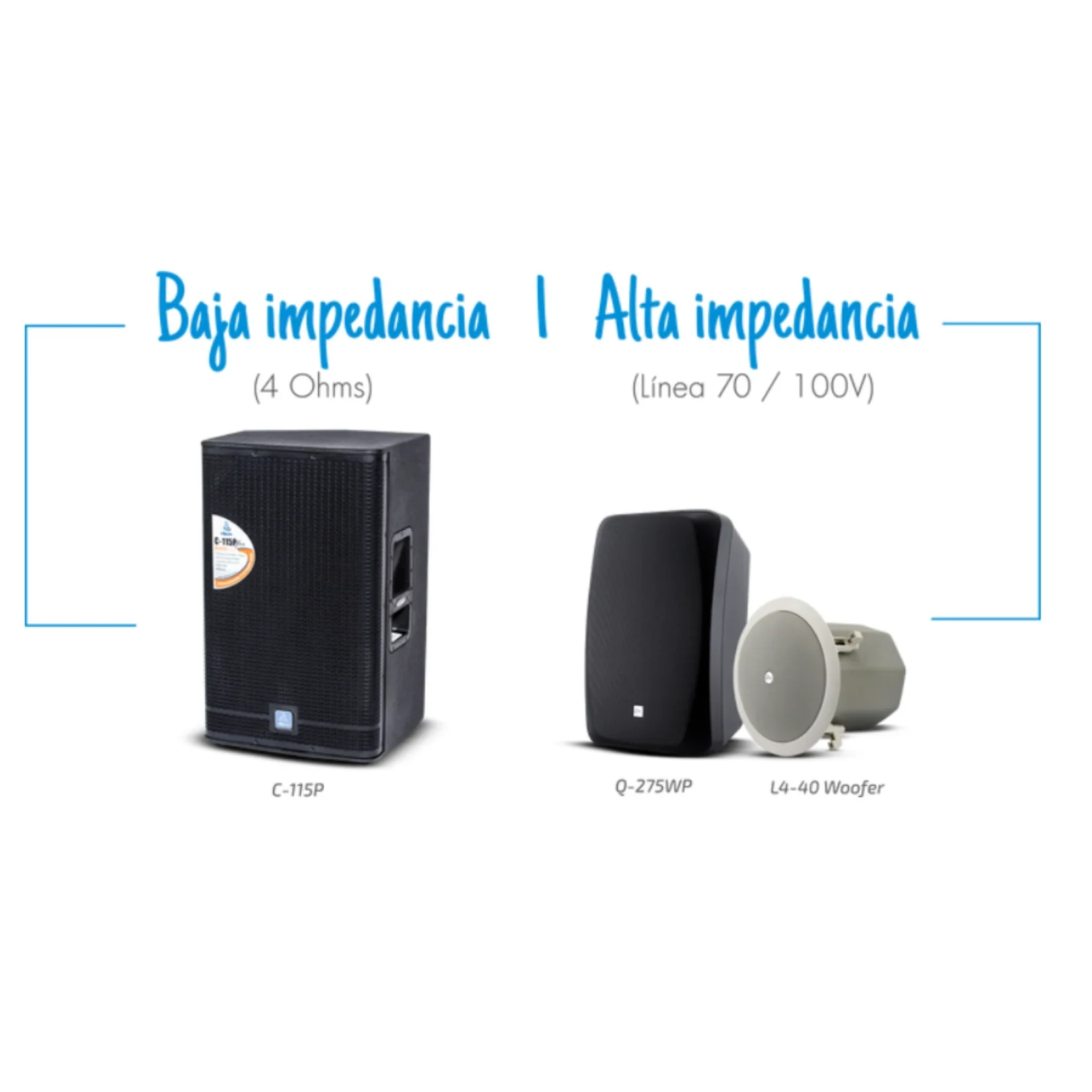 Amplificador de línea 70/100V Backstage 4LZ2 con 4 entradas y 2 zonas - Imagen 5