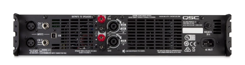 Amplificador Digital de 2 Canales QSC GXD8 - Imagen 3