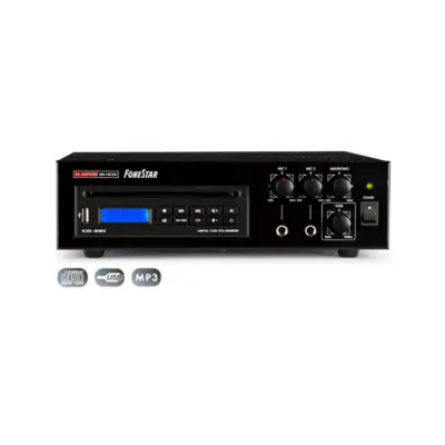 Amplificador Fonestar MA-18CDU 18W con Reproductor CD/USB