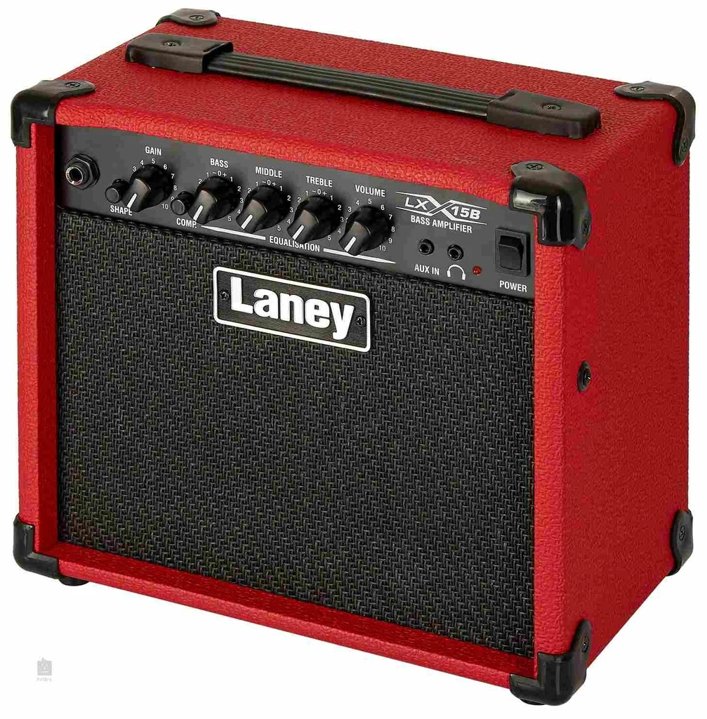 Amplificador Laney para Bajo LX15B Rojo - Imagen 3