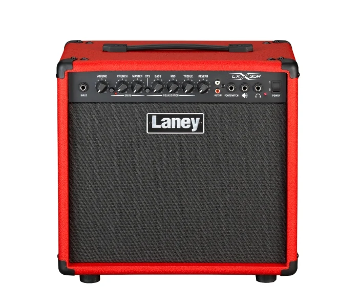 Amplificador Laney para guitarra de 10" LX35R Rojo