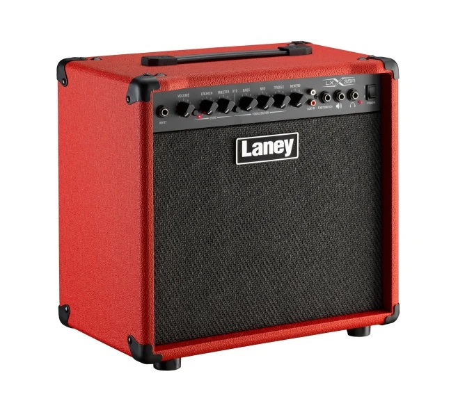 Amplificador Laney para guitarra de 10" LX35R Rojo - Imagen 2