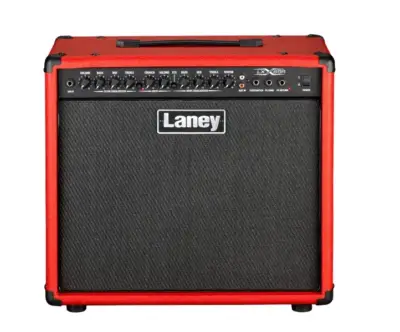 Amplificador Laney para guitarra de 12" LX65R rojo