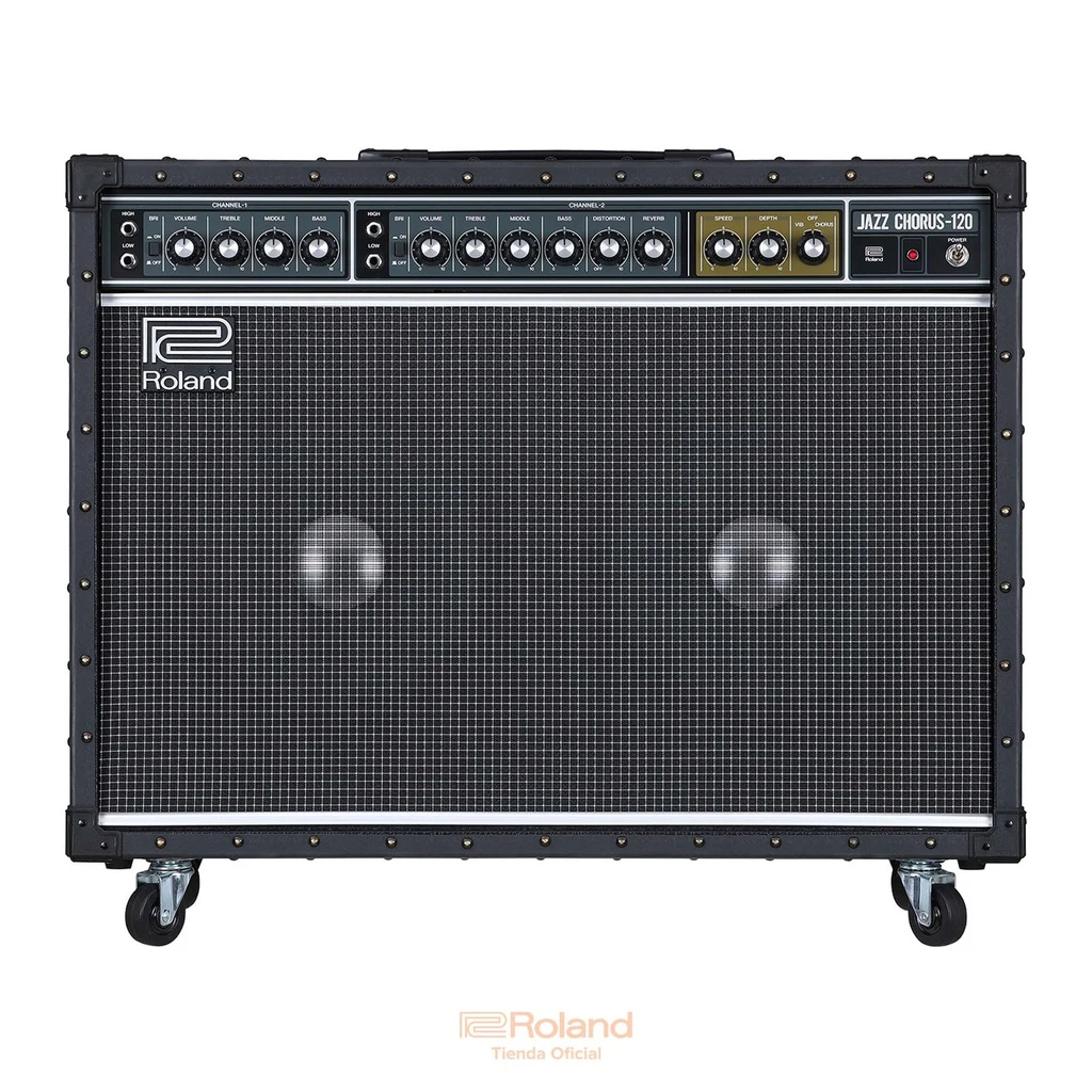 Amplificador Roland JC-120P para guitarra