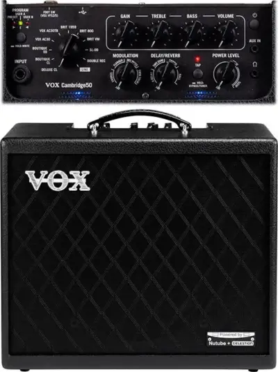 Amplificador Vox para guitarra 50W RMS Natube 6P1