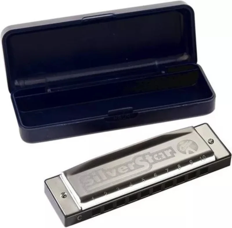 Armonica Hohner La Mayor Silver Star - Imagen 2