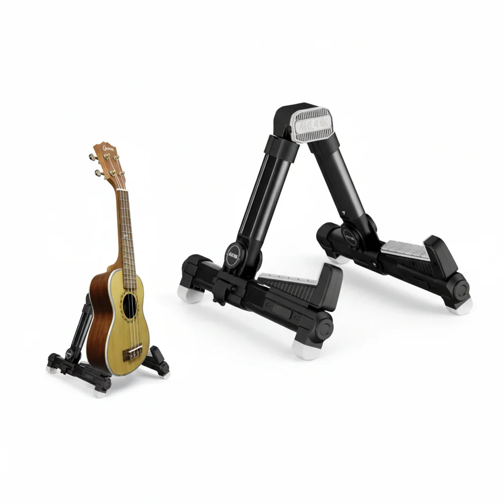 Soporte Plegable Mini para Ukulele, Violín y Mandolina
