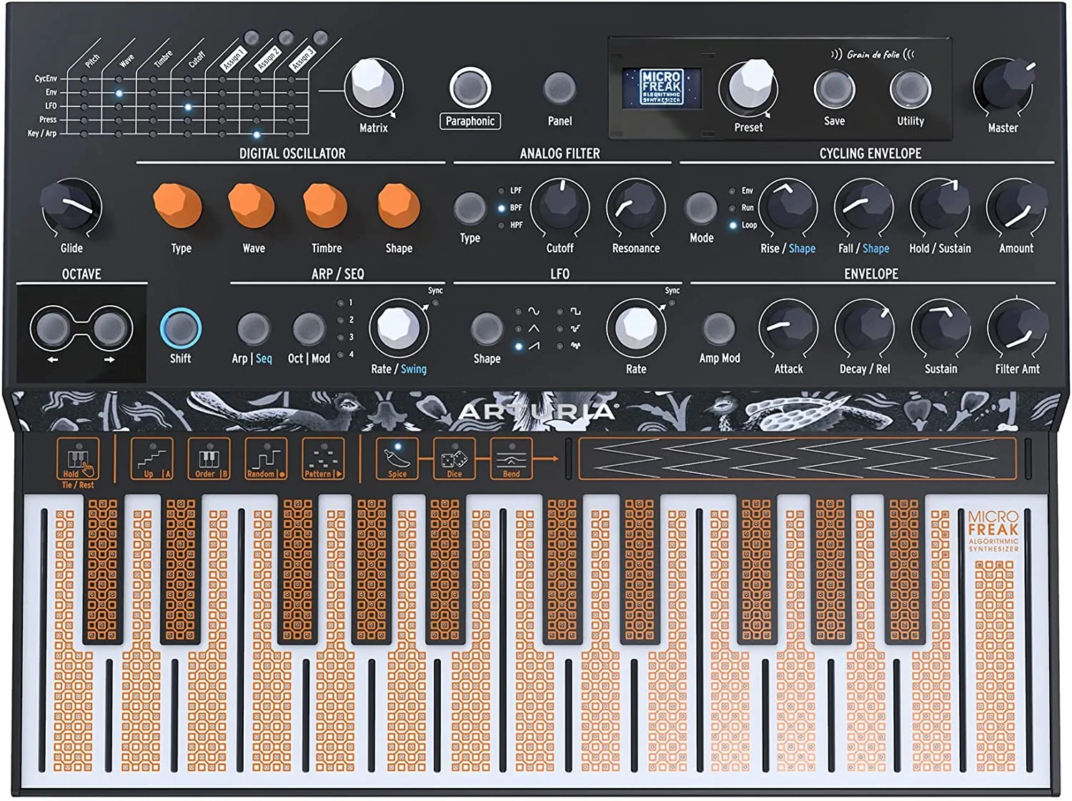 Sintetizador Arturia Microfreak B