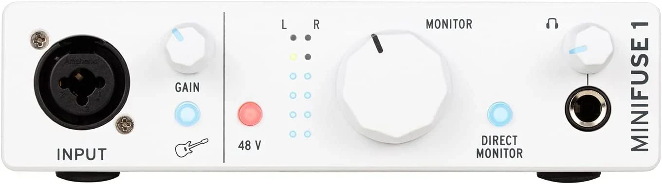 Interface de Audio USB Arturia Minifuse 01 Blanca